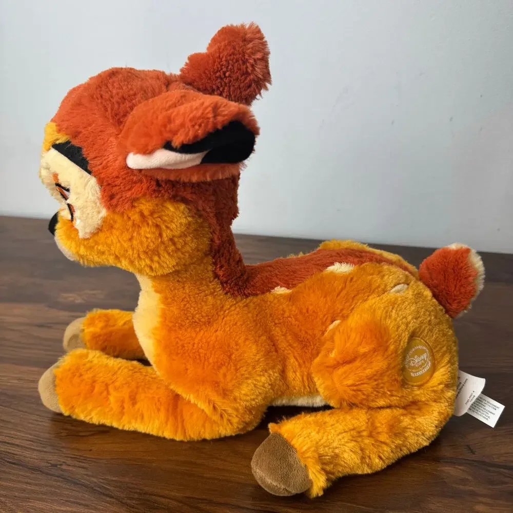 DISNEY PLUSH BAMBI STUFFED ANIMAL AUTHENTIC DISNEY‎ STORE EXCLUSIVE ORIGINAL
